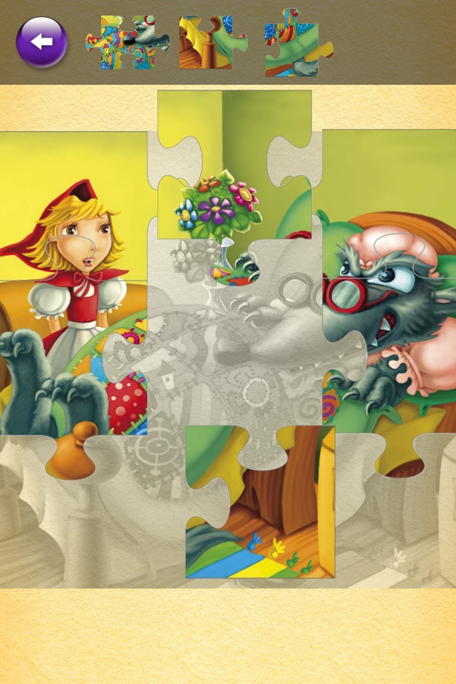 Little Red Riding Hood Puzzle Jigsaw screenshot 3