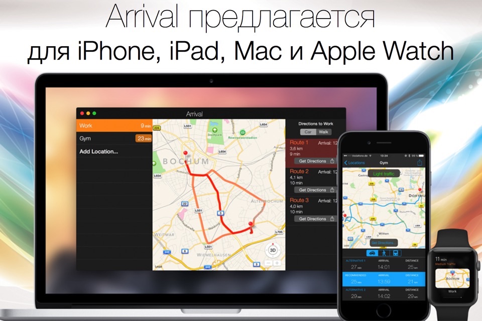 Arrive On Time - GPS assistant: ETA, travel time and directions to your favorite locations screenshot 2