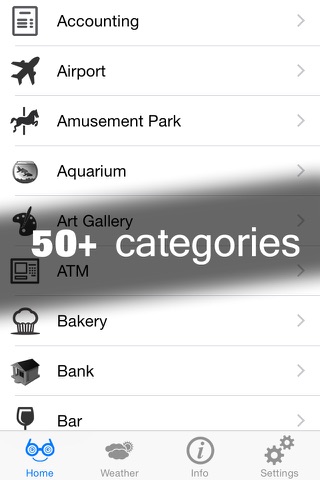 A nearby places finder - Fast food restaurants plus travel attractions around you screenshot 4