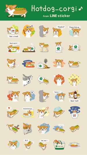 Hot dog-Corgi (English ver.)(圖1)-速報App