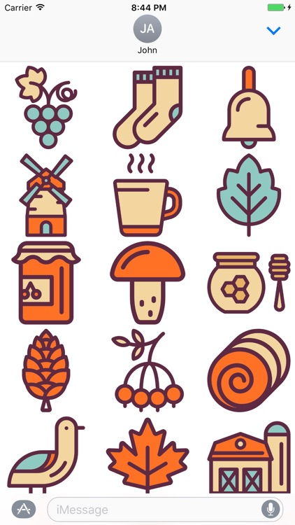 Fall Stickers - Autumn Emojis and Holiday Effects screenshot-3