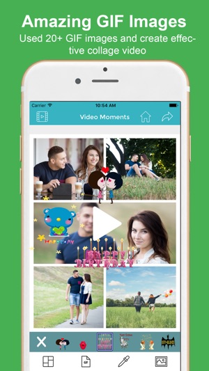 Video Collage - music & gif(圖2)-速報App