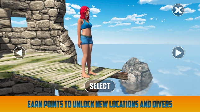 Cliff Flip Diving: Swimming Simulator(圖3)-速報App