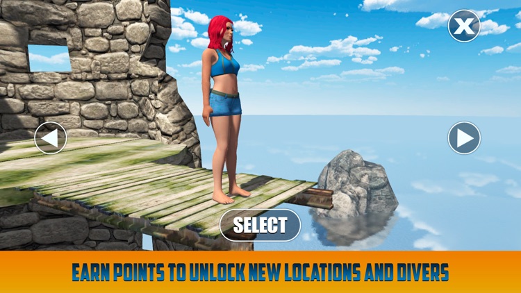 Cliff Flip Diving: Swimming Simulator