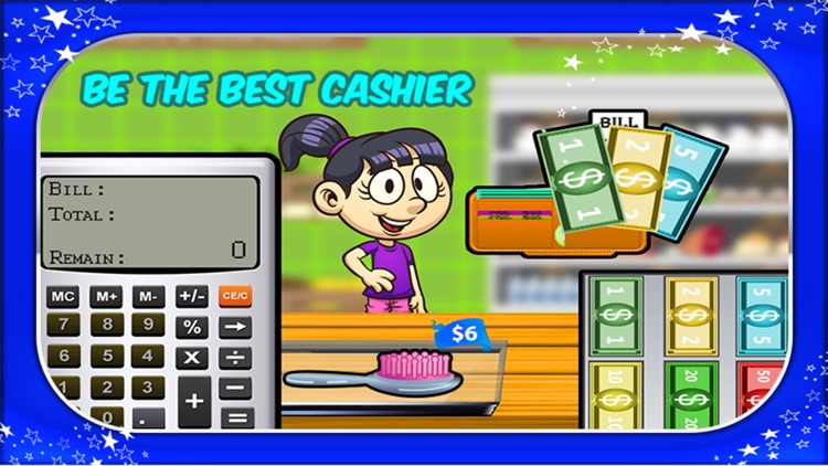 Supermarket Grocery Cashier- Cash Register Game screenshot-3