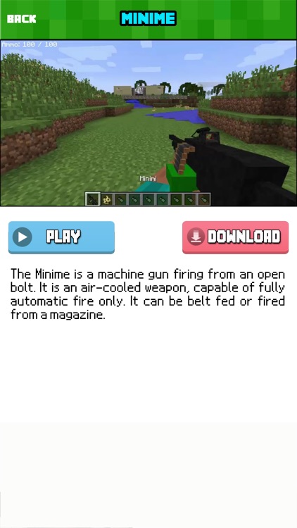 GUN MOD FREE - Army & War Guns For Minecraft Game PC Edition screenshot-3