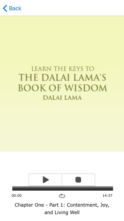 Meditations for The Dalai Lama's Book Of Wisdom screenshot-3