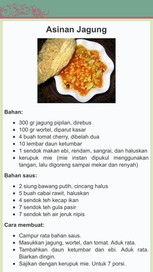 Resep Sayur Indonesia on the App Store