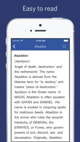 Game screenshot Demons and Demonology Encyclopedia apk