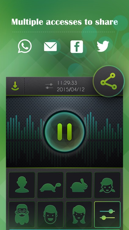 Voice Changer, Recorder plus Player screenshot-3