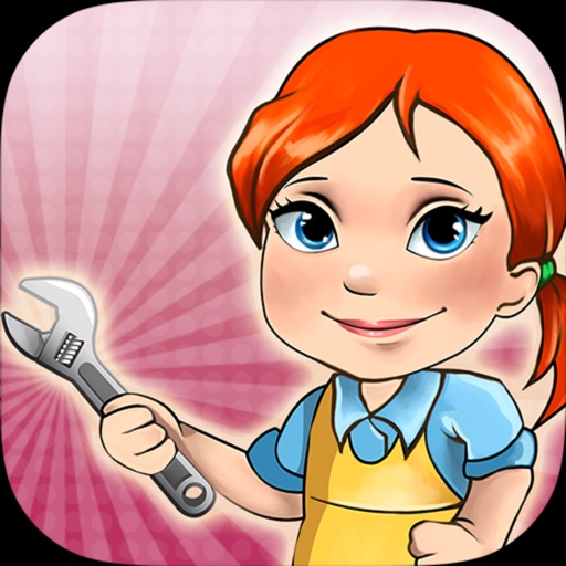 For Equality! - Little Girls Fixing Things Icon
