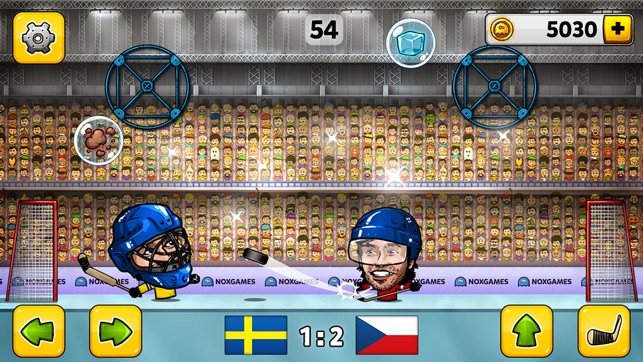 Puppet Ice Hockey: Championship of the big head nofeet Mario(圖1)-速報App