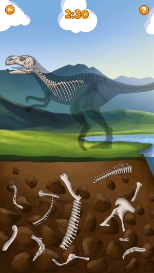 Dino Bones Puzzle