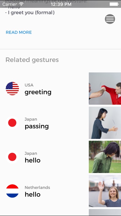 Gestunary, global gestures dictionary