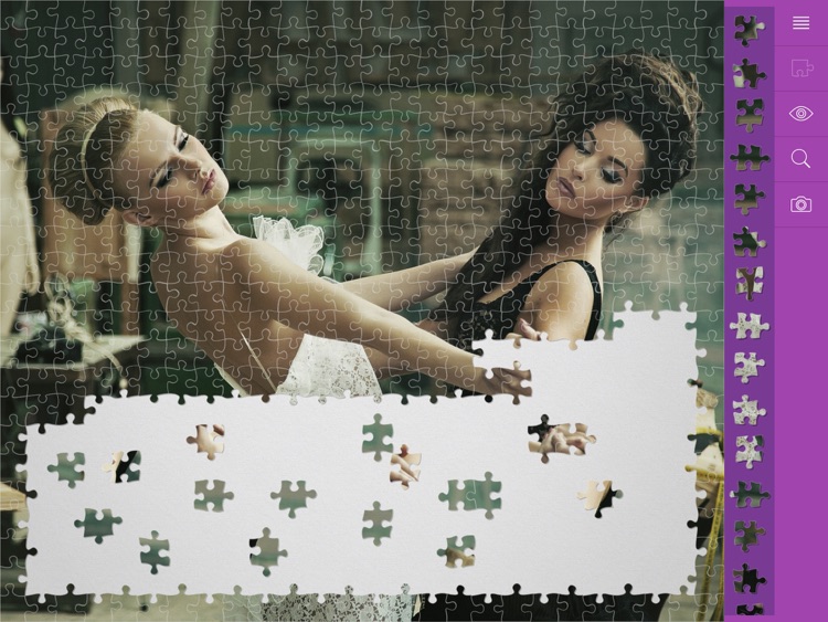 Jigsaw Puzzles Mysterious Girl screenshot-4