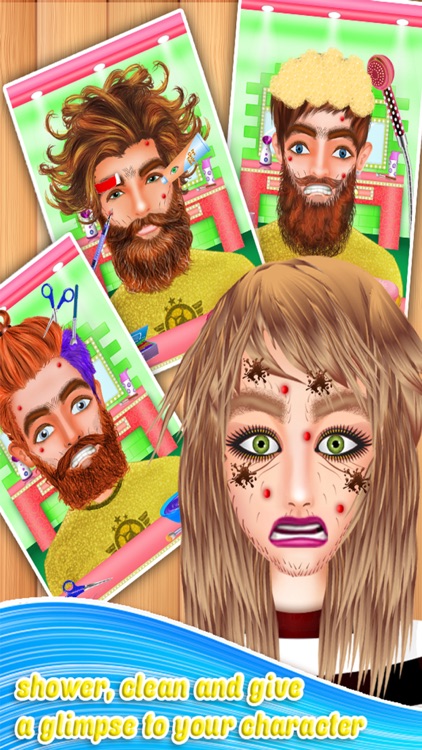 Celebrity Beard Shave Salon - Girls Games