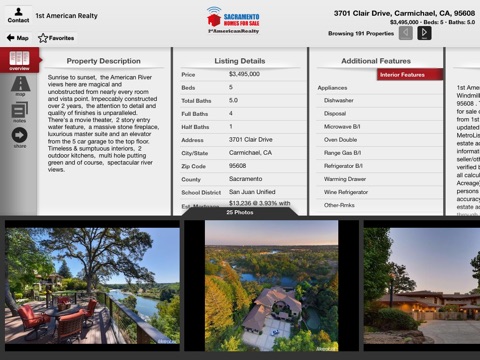 Sacramento Homes For Sale for iPad screenshot 4