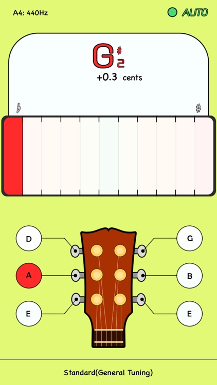 guitar tuner app for iphone screenshot-3