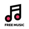 100% Millions of Free Music with no limits