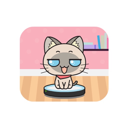 Hoshi & Luna Diary - Animated sticker for iMessage icon