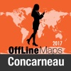 Concarneau Offline Map and Travel Trip Guide