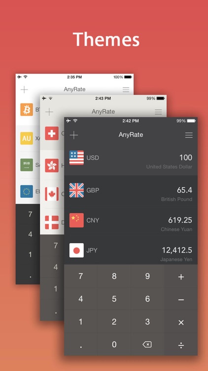 AnyRate Pro - Exchange Rates, Currency Converter