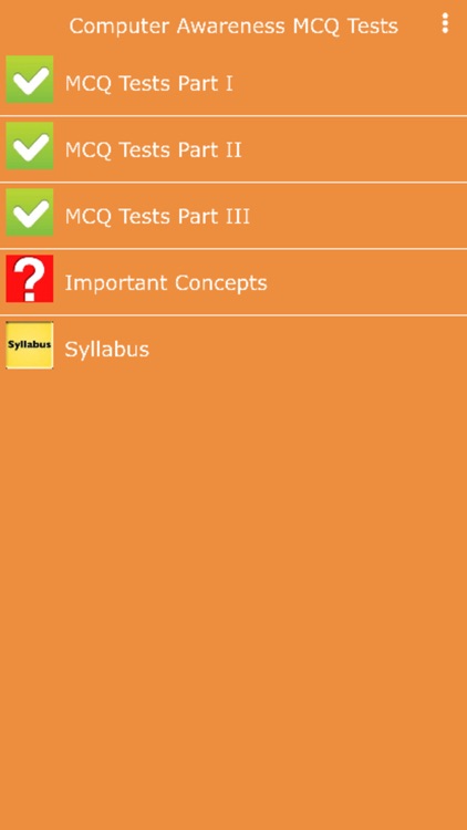 Computer Awareness MCQ Tests