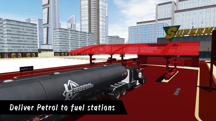 Oil Tanker Fuel Transporter Truck Driver Simulator screenshot-4