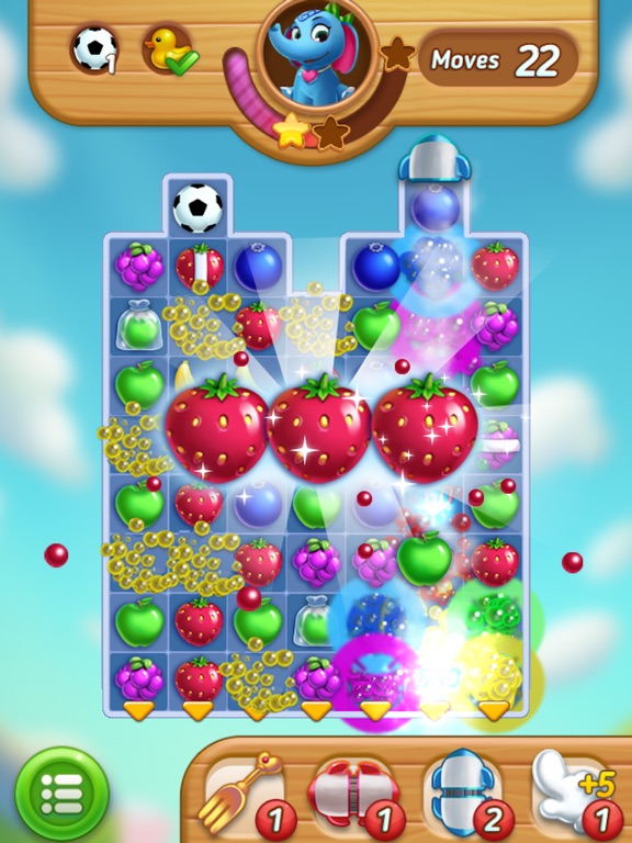 Fruits Mania : Elly’s travel на iPad