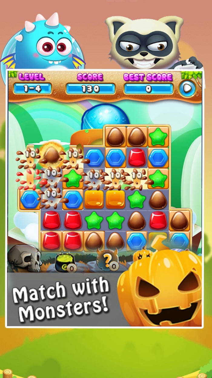 Halloween Candy Monsters Link