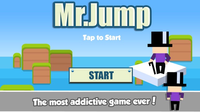 Happy Mr Jump: Endless Arcade Running Game(圖1)-速報App