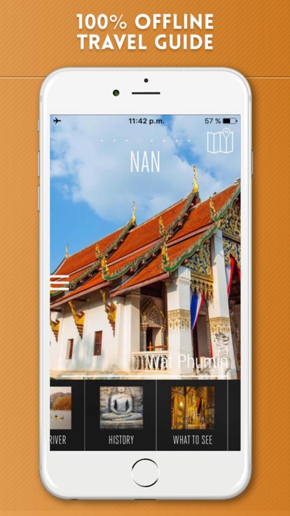 Nan Travel Guide with Offline City Street Map