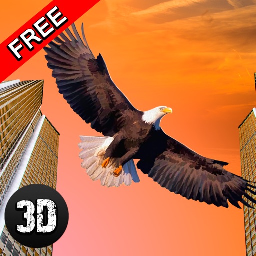 City Eagle Simulator 3D iOS App