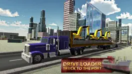 Game screenshot Heavy Machinery Transporter Ship – Transport crane mod apk