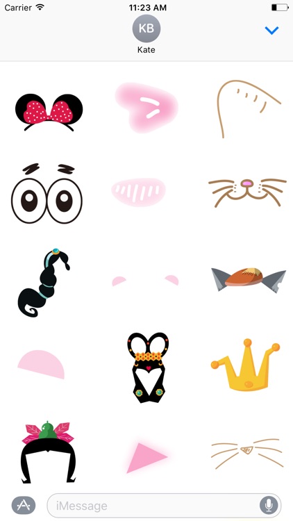 Costume Accessories Stickers Pack