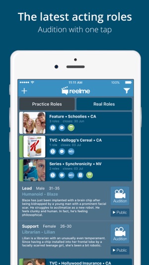 ReelMe - Acting Auditions(圖3)-速報App