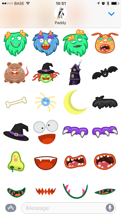 Wee Monster Stickersのおすすめ画像2