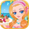 Restuarant Adorable Girl - Beauty&Food Match