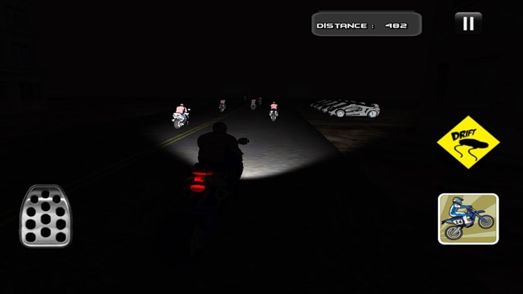 Extreme Drifting Ride of a Fastest Night Biker screenshot-4