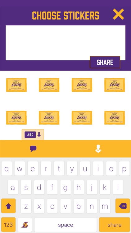 Showtime! Stickers by the Los Angeles Lakers screenshot-3