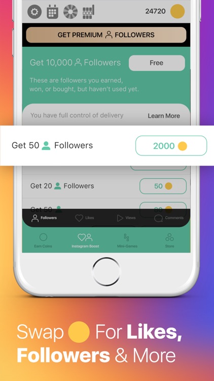 Follower plus: get Followers for Instagram & Likes screenshot-3