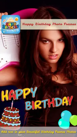 Game screenshot Happy Birthday Photo Frames hack