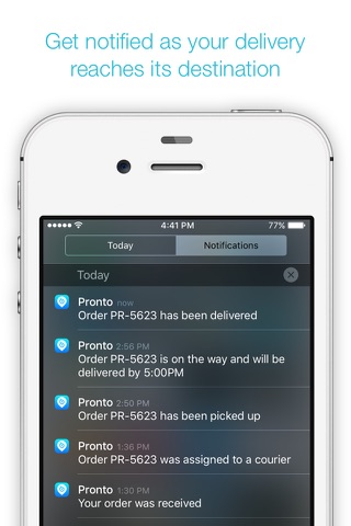 Pronto Delivery screenshot 2