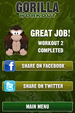 Game screenshot Gorilla Workout Lite: Bodyweight Fitness Program hack