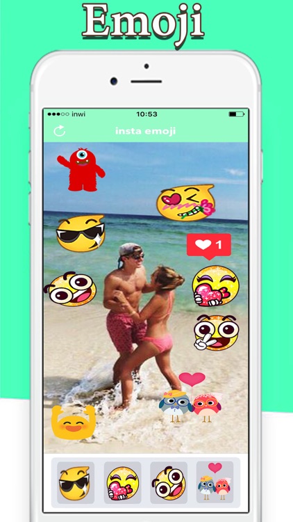 Insta Emoji Live - Add Cool Emoticon Stickers