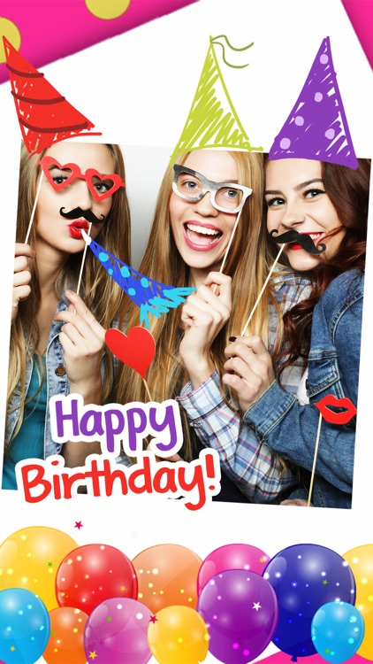 Happy Birthday Cards & Frames – photo editor