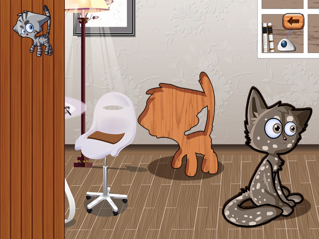 Cats games & jigasw puzzles for babies & toddlers screenshot 3