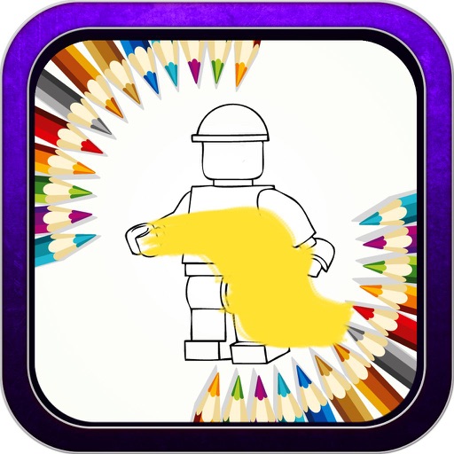 Color Book Game for: "Lego Friends" Version iOS App