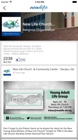 New Life Church Decatur Ga(圖1)-速報App