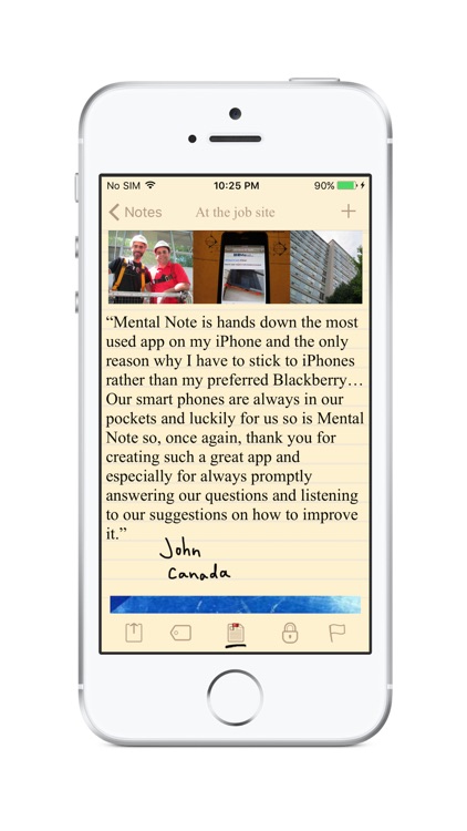 Mental Note - the digital notepad